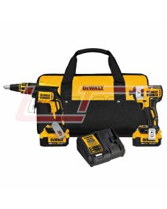 DEWALT DCK267M2 20V MAX* XR Li-Ion Cordless Drywall Screwgun & Impact Driver Kit (4.0Ah)