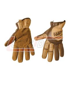 KLEIN 40228 Journeyman Leather Utility Gloves, X-Large