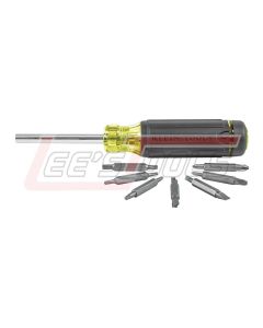 KLEIN 32290 Multi-Bit Screwdriver with Storage 15-Piece