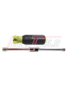 KLEIN 65064 Hex Head 2-in-1 Nut Driver, 1/4-Inch, 5/16-Inch