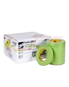 3M 233PLUS-24MMX55M Scotch(R) Performance Masking Tape 233+, 26336, 24 mm x 55 m, 24 per case