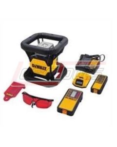 DEWALT DW079LRTR 20V MAX* RED ROTARY TOUGH DW079LR LASER & FREE DW0737 TRIPOD & DW0734 ROD