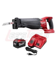 MILWAUKEE 48-59-1890PS 9.0 STARTER KIT W/ BARE TOOL FUEL SAWZALL, (1) 48-59-1890