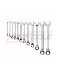 DEWALT DWMT19230 DWMT 12PC MM REV RATCHETING WR SET