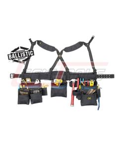 CLC 2617 28 Pocket 6-Piece Carpenter's Basllistic Combo "Framing Master"