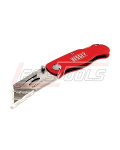 BESSEY D-BKAH Knife, Folding, locking utility knife- aluminum handle