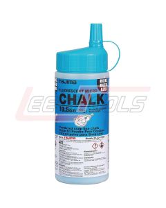 TAJIMA PLC2-FB300 Micro Chalk, ultra-fine chalk, fluorescent blue, easy-fill nozzle, 300g / 10.5 oz. - Bottle