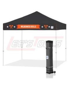 EZ UP PR91010KFBD E-Z UP 10X10 PYRAMID BLUE - (3.0m X 3.0m) - INCLUDES 4 PEAK LOGOS AND 4 VALANCE LOGO - CUSTOM
