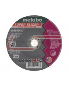 METABO 655899000 6" x .045" x 7/8" - A60XP Super Slicer - Steel/Stainless Steel - Type 27 "SLICER" Wheels