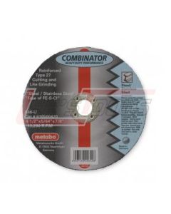 METABO 616500420 4 1/2" x  5/64" x 7/8" - A46U Combinator - Steel/Stainless Steel - Type 27 Depressed Center Combinat