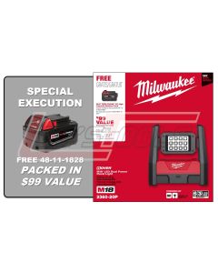 MILWAUKEE 2360-20P TRUEVIEW™ M18™ LED HP Flood Light W/ FREE BATTERY