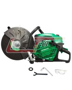 HITACHI CM75EBP 75cc GAS CUT OFF SAW w/2 blades