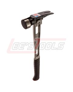MARTINEZ TOOLS 4100 15oz Milled Face, Titanium Handle w/ Curved Grip