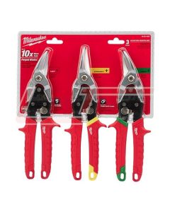 MILWAUKEE 48-22-4533 3 PC Aviation Snip Set