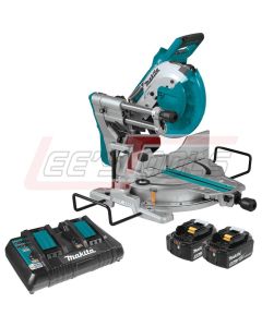 MAKITA XSL06PT 18V X2 LXT® Lithium-Ion (36V) Brushless Cordless 10" Dual-Bevel Sliding Compound Miter Saw with Lase
