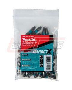 MAKITA A-96475 ImpactX™ #2 Phillips 1" Insert Bit, 50/pk, Bulk