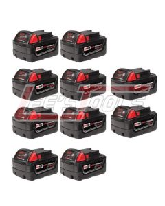 MILWAUKEE 48-11-1851 M18™ REDLITHIUM™ XC5.0 Battery  (10 Pk) Extended Capacity