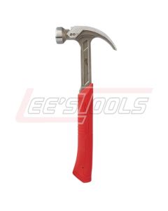 MILWAUKEE 48-22-9080 20oz Curved Claw Smooth Face Hammer