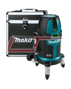 MAKITA SK209GDZ 12V max CXT™ Point Green Beam Laser, Self-Leveling Multi-Line/Plumb , Tool Only