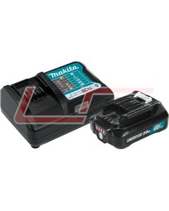 MAKITA BL1021BDC1 12V max CXT™ Battery and Charger Starter Pack (2.0Ah)