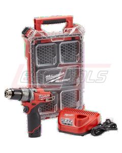 MILWAUKEE 2404-21P M12 FUEL 1/2 HAMMER DRILL KIT