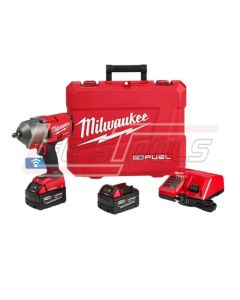 MILWAUKEE 2862-22 M18 FUEL w/ ONE-KEY™ High Torque Impact Wrench 1/2" Pin Detent Kit