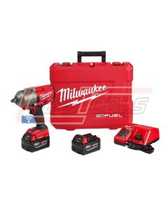 MILWAUKEE 2863-22 M18 FUEL w/ ONE-KEY™ High Torque Impact Wrench 1/2" Friction Ring Kit