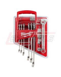 MILWAUKEE 48-22-9407 7PC COMBINATION WRENCH KIT SAE