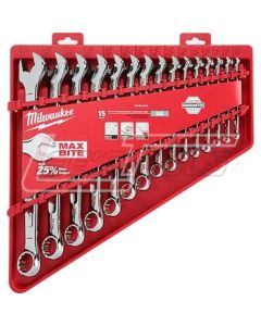 MILWAUKEE 48-22-9415 15PC COMBO WRENCH KIT  SAE