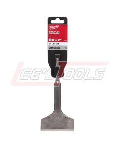 MILWAUKEE 48-62-6058 SDS-PLUS 3"X6" TILE CHISEL