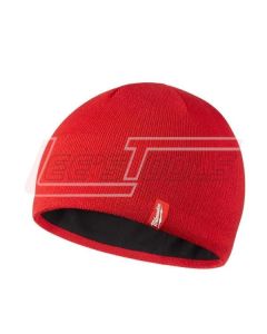 MILWAUKEE 502R FLEECE LINED KNIT HAT - RED