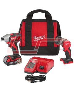 MILWAUKEE 2656-21L M18™ IMPACT W/LED LIGHT(1) CT BATT