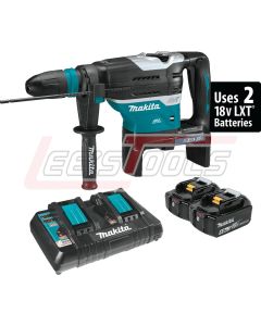 MAKITA XRH07PTU 18V X2(36V) 1-9/16" Rotary Hammer Kit,SDS-MAX Advanced AVT®, w/ AWS™ (5.0Ah) Lithium-Ion LXT® Brushl