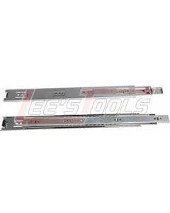 PRIDE 4800-16-ZPOT 16" Zinc 46mm Full Ext. Ballbearing Slide 1" OT - Pr