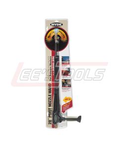 HYDE 28430 28" Pivot Nozzle Pressure Washer Wand, Crome Plated, 2200 PSI