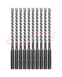 MAKITA B-61210 1/4" x 6" SDS-PLUS Bit, 3-Cutter, 10/pk