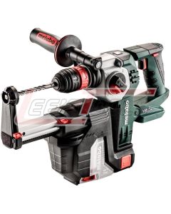 METABO 600211900 KHA 18 LTX BL 24 Quick + ISA 18 LTX 18V Brushless Rotary Hammer with Integrated Dust Collection