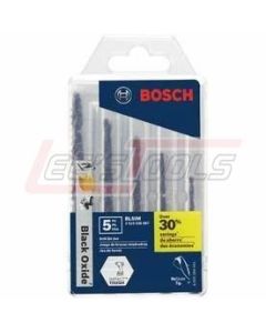 BOSCH BL5IM 5PC IMPACT BLACK OXIDE DRILL BIT SET