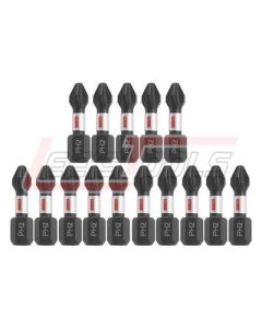 BOSCH ITPH2115 IMPACT TOUGH PHILLIPS #2 1" 15PK
