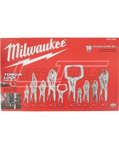 MILWAUKEE 48-22-3690 10pc Torque Lock Pliers Kit