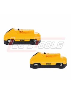 DEWALT DCB230-2 20V MAX* 3 AH COMPACT BATTERY 2-PACK