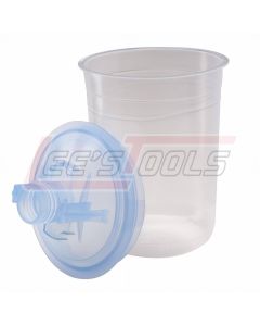 3M 16314 3M(TM) PPS(TM) Mini Lid & Liner Kit, 6oz, 50 lids & liners per kit, 1 kit per case, 125 micron filte