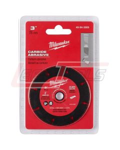MILWAUKEE 49-94-3005 3" CARBIDE ABRASIVE BLADE