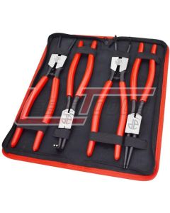 ASTRO PNEUMATIC 94222 13"  4-Piece  Large  Internal/  External  Snap  Ring  Pliers
