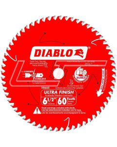 FREUD D0660R 6-1/2 x 60T Ultra Finish Saw Blade