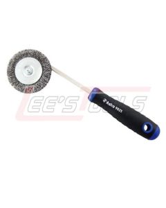 ASTRO PNEUMATIC 9025 3" WIRE WHEEL HAND BRUSH W/INTERCHANGE HEAD