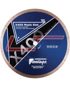 DIAMOND VANTAGE 0406APWX4 4" x .060" x 5/8 Porcelain Tile Blade (Wet), Premium Grade