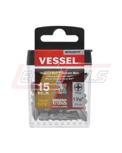 VESSEL IBPH230P15T Impact Ball Torsion Bits PH2X30 15PC (TicTac)