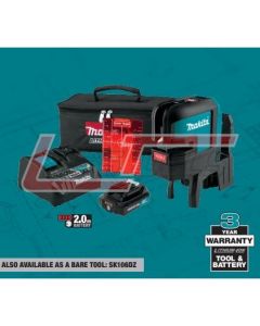 MAKITA SK106DNAX 12V MAX CXT™ LITHIUM-ION CORDLESS
SELF-LEVELING CROSS-LINE/4-POINT RED BEAM
LASER KIT
