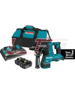 MAKITA XRH08PT 18V X2 LXT® Lithium-Ion (36V) Brushless Cordless 1-1/8" AVT® Rotary Hammer Kit, accepts SDS-PLUS bit